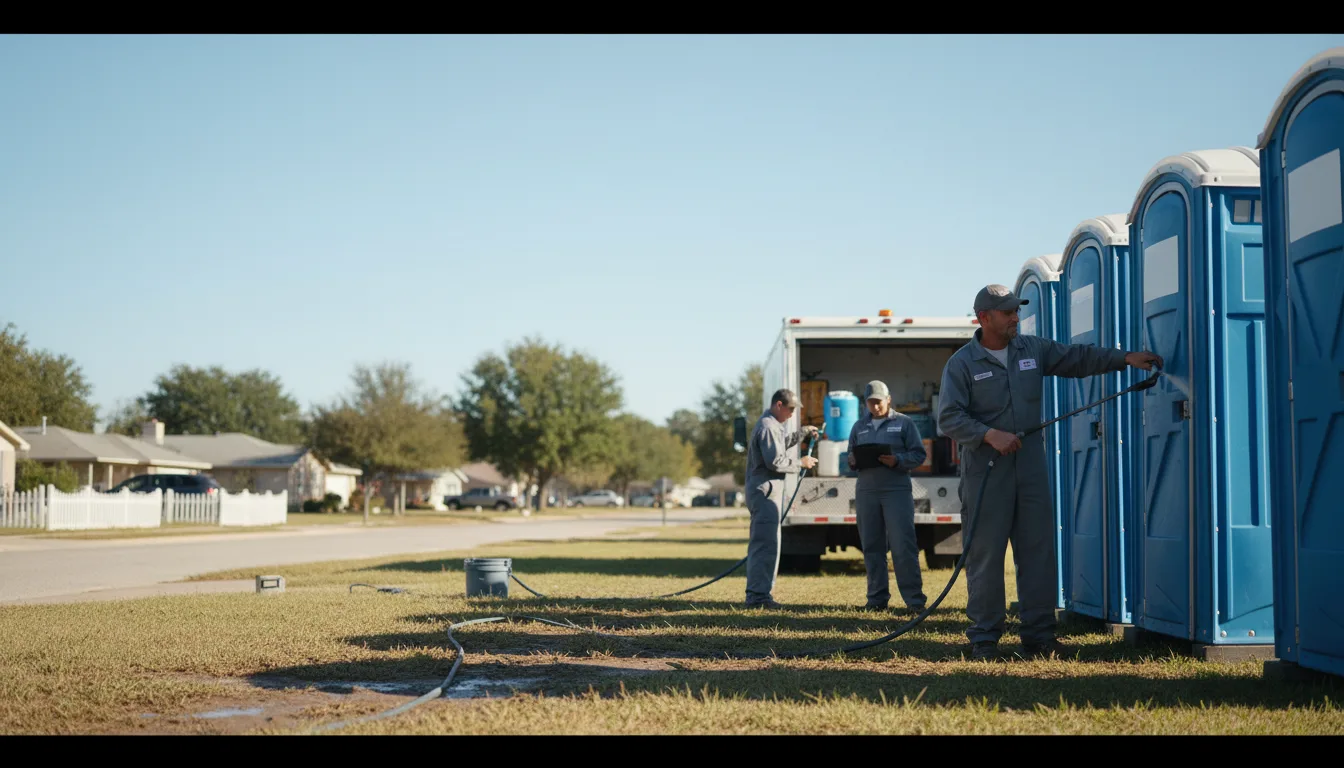 Long-Term Portable Toilet Rental in Mathiston, MS near me